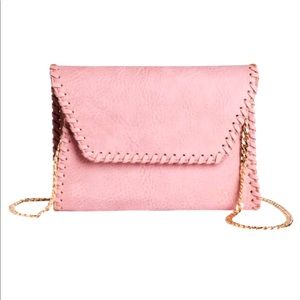 Envelope clutch crossbody bag